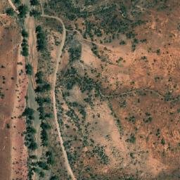 Satellite imagery of Pandillinna Hill, AU
