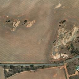 Satellite imagery of Korbrelkulling Rock, AU