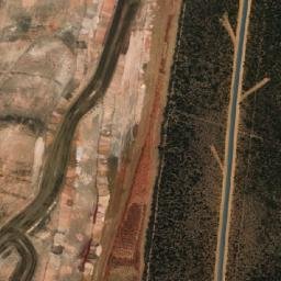 Satellite imagery of Mount Caudan Mine, AU