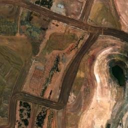 Satellite imagery of Mount Caudan, AU
