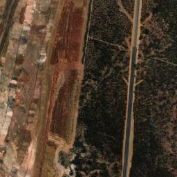Satellite imagery of Mount Caudan, AU