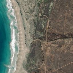 Satellite imagery of Punta Huentelauquén, CL