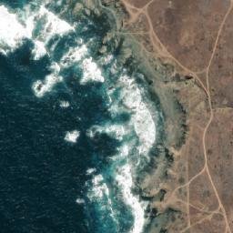 Satellite imagery of Punta Huentelauquén, CL