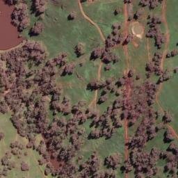 Satellite imagery of Medikal Hill, AU