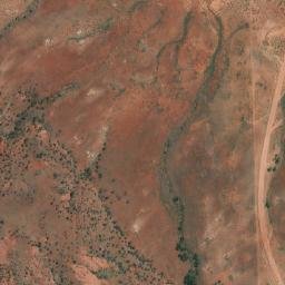 Satellite imagery of Mount Sam, AU