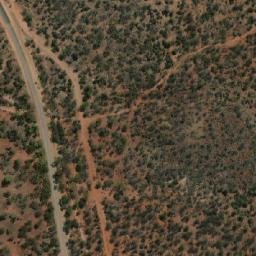 Satellite imagery of Binaronca Rock, AU