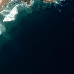 Satellite imagery of Diamond Head, AU