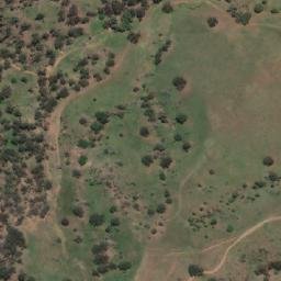 Satellite imagery of Wheelihans Mountain, AU
