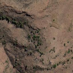 Satellite imagery of Cerro Coloreado, CL