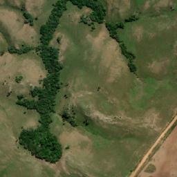 Satellite imagery of Cerro das Carretas, BR