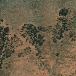 Satellite imagery of Mount Eyre, AU