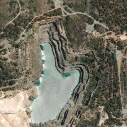 Satellite imagery of Mount Oakover, AU