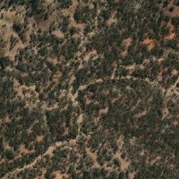 Satellite imagery of Warcowalda Hill, AU