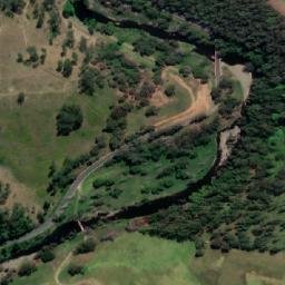 Satellite imagery of Spectacle Mountain, AU