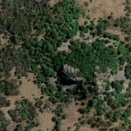 Satellite imagery of Mount Moan, AU