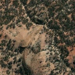 Satellite imagery of Wirrawilka Workings, AU