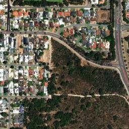 Satellite imagery of Mount Flora, AU