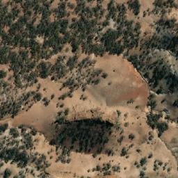 Satellite imagery of Wirrawilka Workings, AU