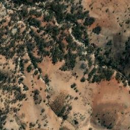 Satellite imagery of Wirrawilka Workings, AU