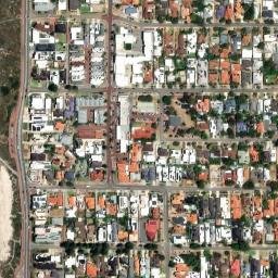Satellite imagery of Mount Flora, AU