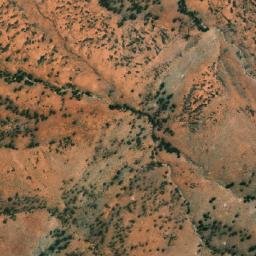 Satellite imagery of Mount Orkolo, AU