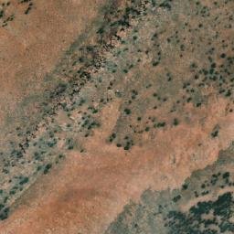 Satellite imagery of Mount Orkolo, AU