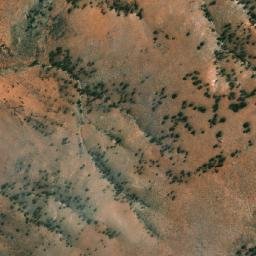 Satellite imagery of Mount Orkolo, AU