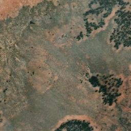 Satellite imagery of Mount Orkolo, AU