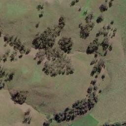 Satellite imagery of Pendle Mountain, AU