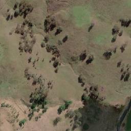 Satellite imagery of Pendle Mountain, AU
