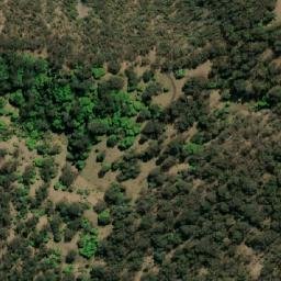 Satellite imagery of Lagoon Mountain, AU