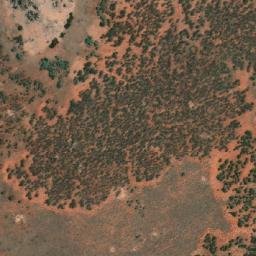 Satellite imagery of Mount John, AU
