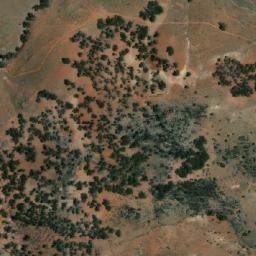 Satellite imagery of Mount Simms, AU