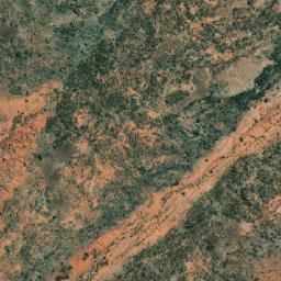 Satellite imagery of Little Bimba Hill, AU
