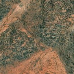Satellite imagery of Little Bimba Hill, AU