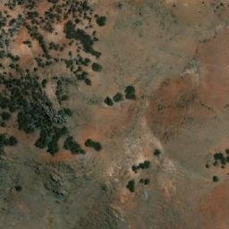 Satellite imagery of Mount Simms, AU