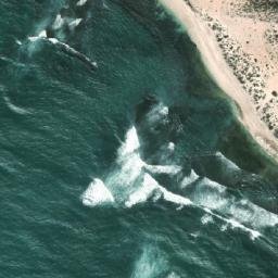 Satellite imagery of Cape Adieu, AU