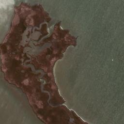 Satellite imagery of Ponta da Marambaia, BR