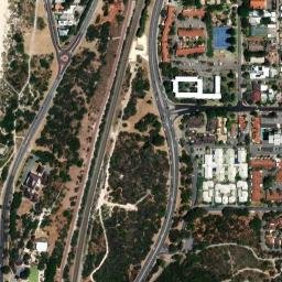 Satellite imagery of Buckland Hill, AU