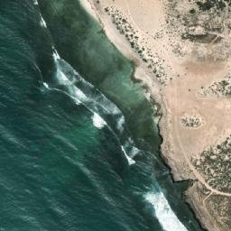 Satellite imagery of Cape Adieu, AU