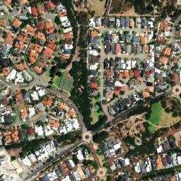 Satellite imagery of Buckland Hill, AU