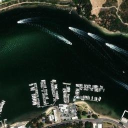 Satellite imagery of Point Roe, AU