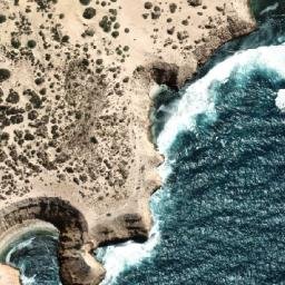 Satellite imagery of Cape Nuyts, AU