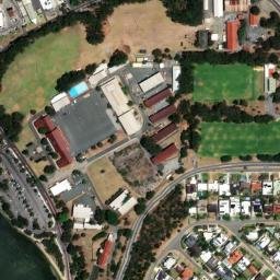Satellite imagery of Point Roe, AU