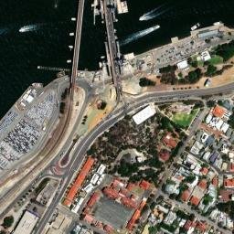 Satellite imagery of Cantonment Hill, AU