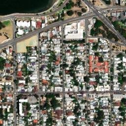 Satellite imagery of Cantonment Hill, AU