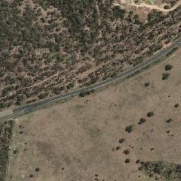 Satellite imagery of Westons Knobs, AU