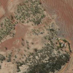 Satellite imagery of Althorpe Peaks, AU
