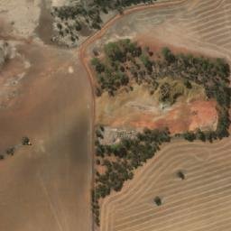 Satellite imagery of Althorpe Peaks, AU