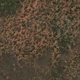 Satellite imagery of Buldania Rocks, AU